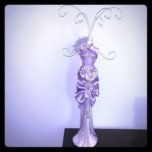 Jewelry tree stand dress necklace bracelet holder